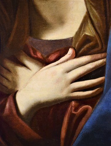 Virgin in prayer - Circle of Guido Reni